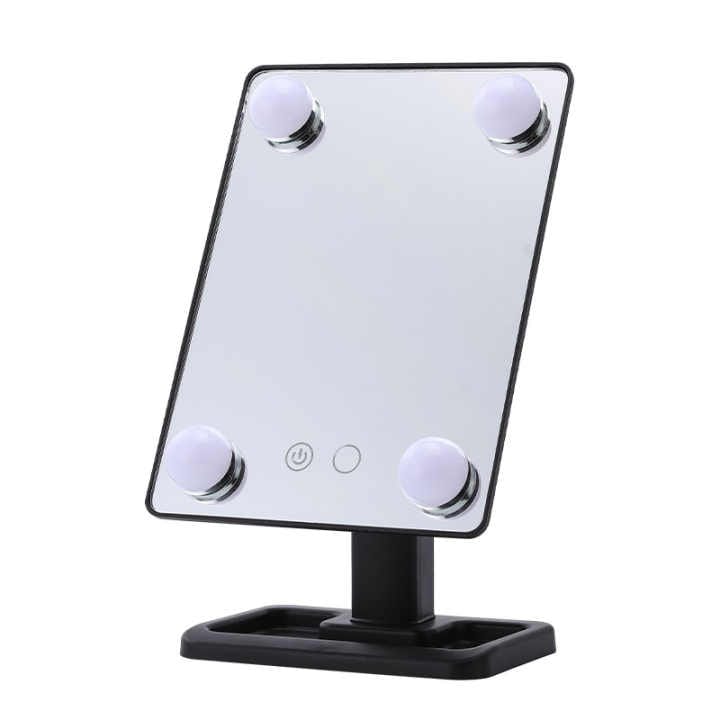 Touch Screen Mirror With Led Bulbs