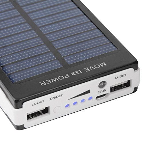 2way Solar & Electric power bank with back light-20000amh