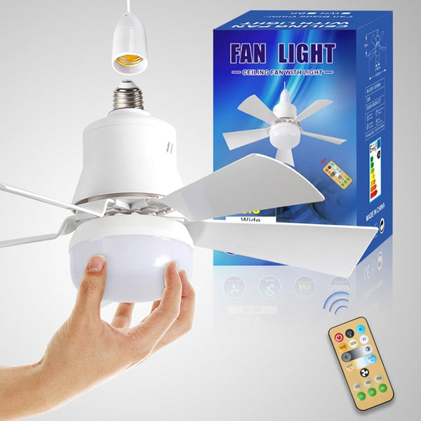 2in1 fan bulb &with remote