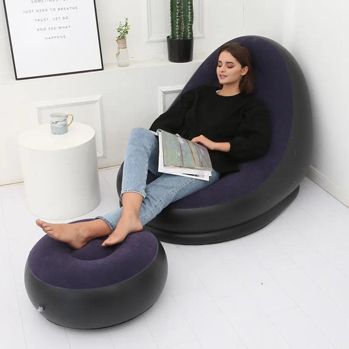 2in1 Inflatable sofas and free pump