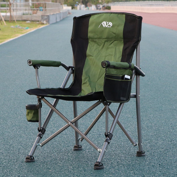 Foldable Metallic chair with storage Bag