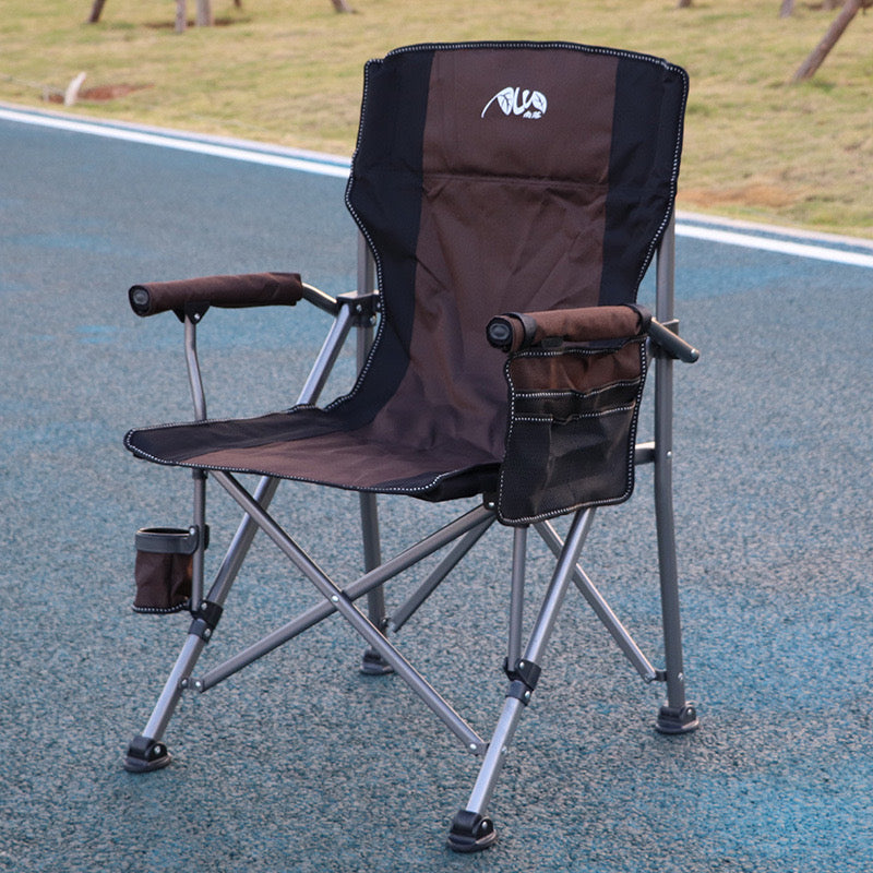 Foldable Metallic chair with storage Bag
