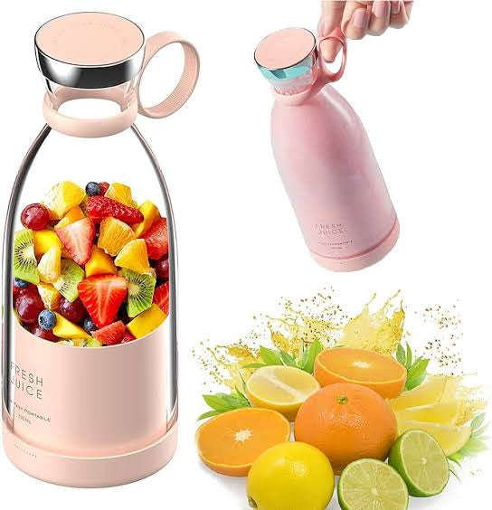 Rechargable portable juice blender