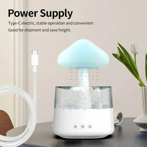 Rain cloud humidifier & calmer