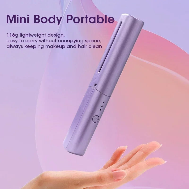 portable mini heat comb wig comb