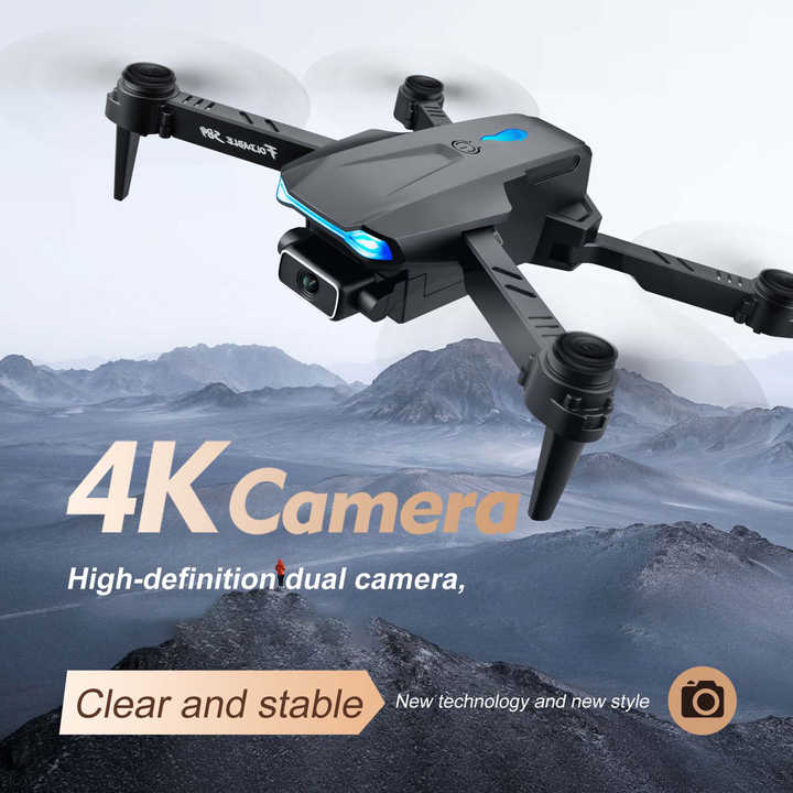 4k Drone With HD Dual Camera mini WiFi Fpv Visual