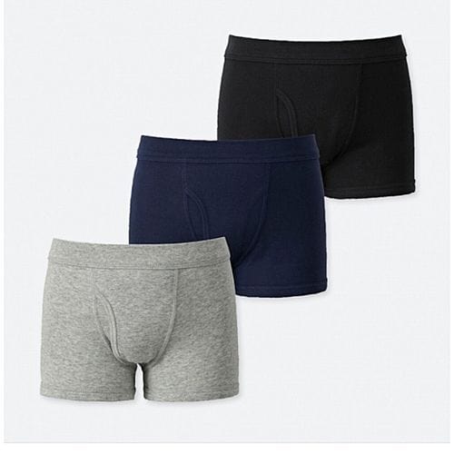 3 Pack of Mens Cotton Boxers