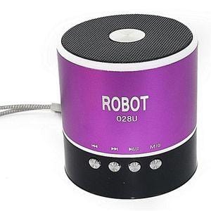 Robot Bluetooth Rechargeable Mini Speaker With Mp3,TF Card & FM Radio - Blue.