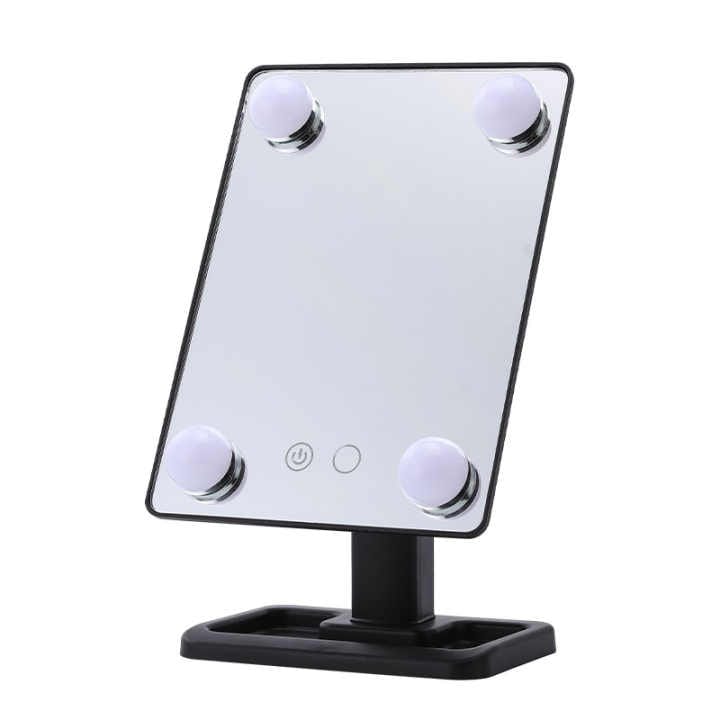 Touch Screen Mirror with Led Bulbs