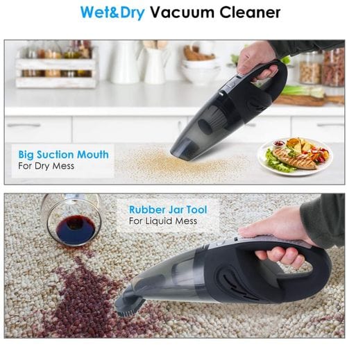Rechargable and Portable Home or Car Vacuum Cleaner