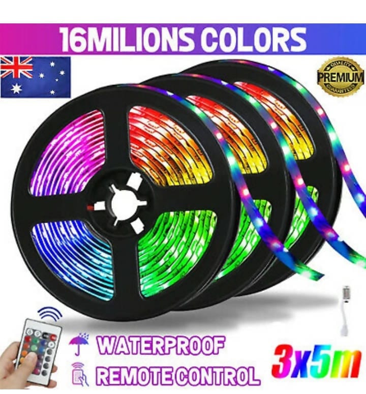 LED Tv strip light with multi colours for 5meters