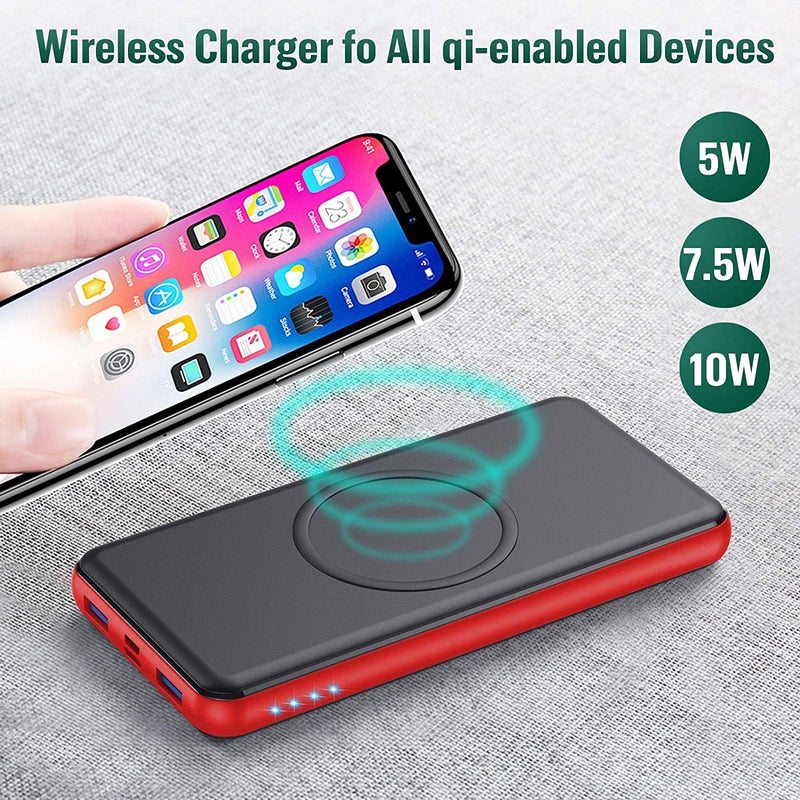 Wireless Charging Power Bank-10000mah