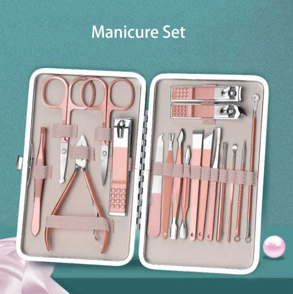 Portable Manicure& Pedicure Set