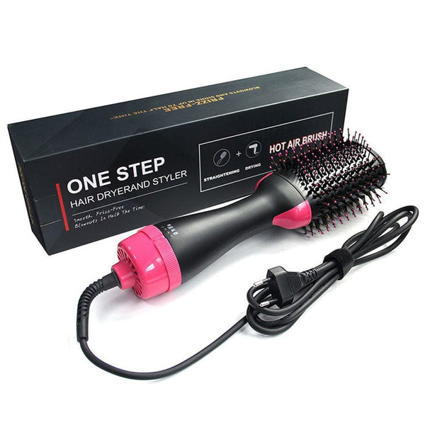 One Step Hair straightener, Dryer and Styler--3in1