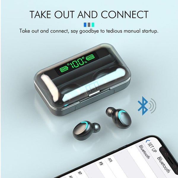 Smart Earbuds with Inbuilt Power Bank