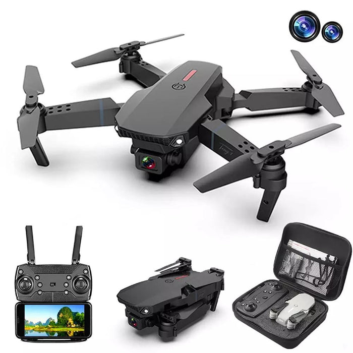 4k Drone With HD Dual Camera mini WiFi Fpv Visual