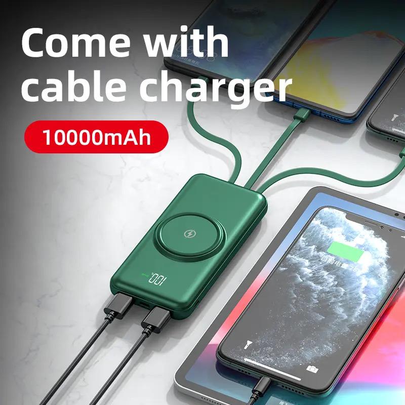 Wireless Charging Power Bank 10000mah