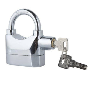 2pcs stainless Steel Anti theft Alarm Padlock