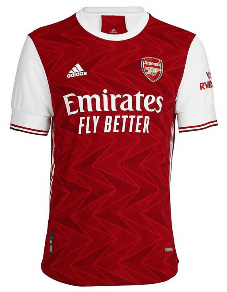 Arsenal 20/21 home jersey- replica