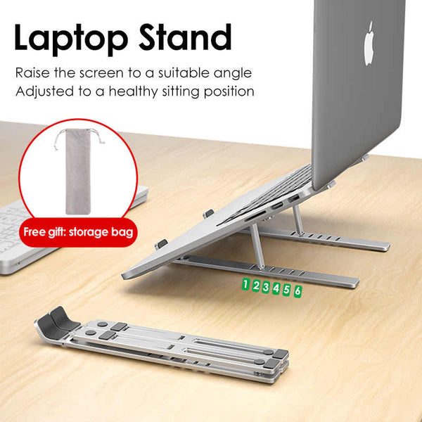 Adjustable Laptop Stand-silver