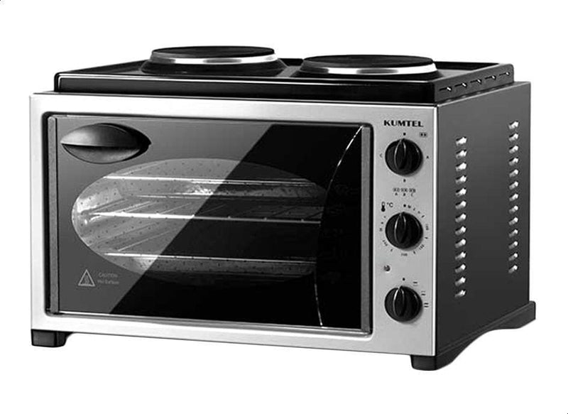 luxell  mini oven with hotplate 65litres