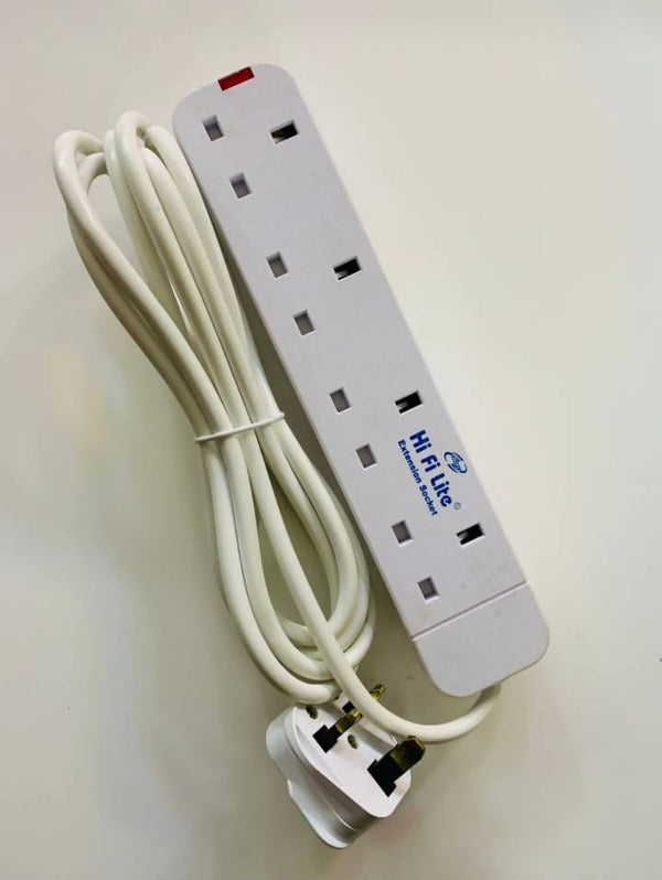 Hifi power extension socket for 4way