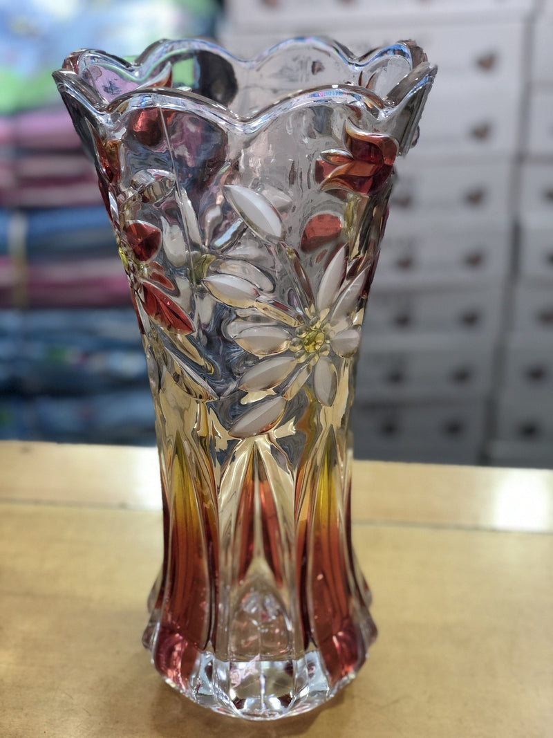 Hard Glass flower vases