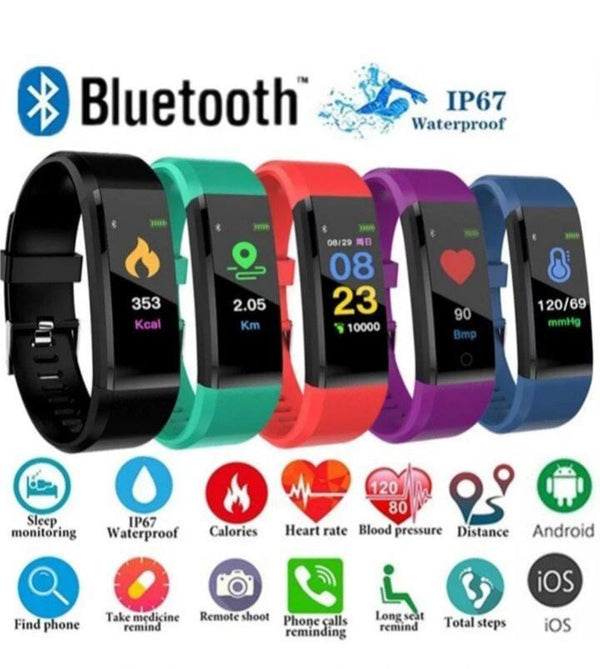 Smart wrist watch with Bluetooth
