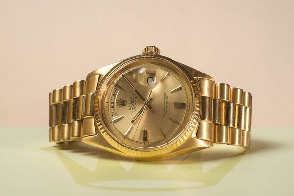 Rolex watch-gold.
