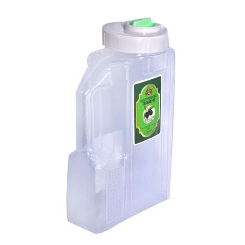 Plastic Water Fridge Bottle with 1 Glass, 1.5L